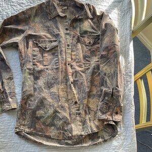 Men's Camouflage Shirt Jacket